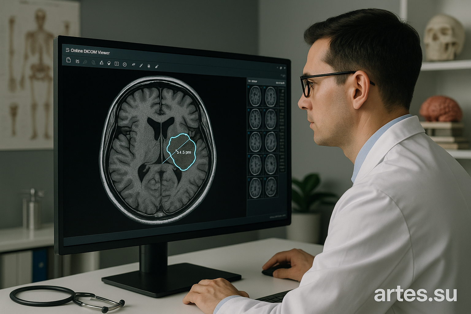 DICOM-вьюер онлайн: как анализировать медицинские снимки без установки программ