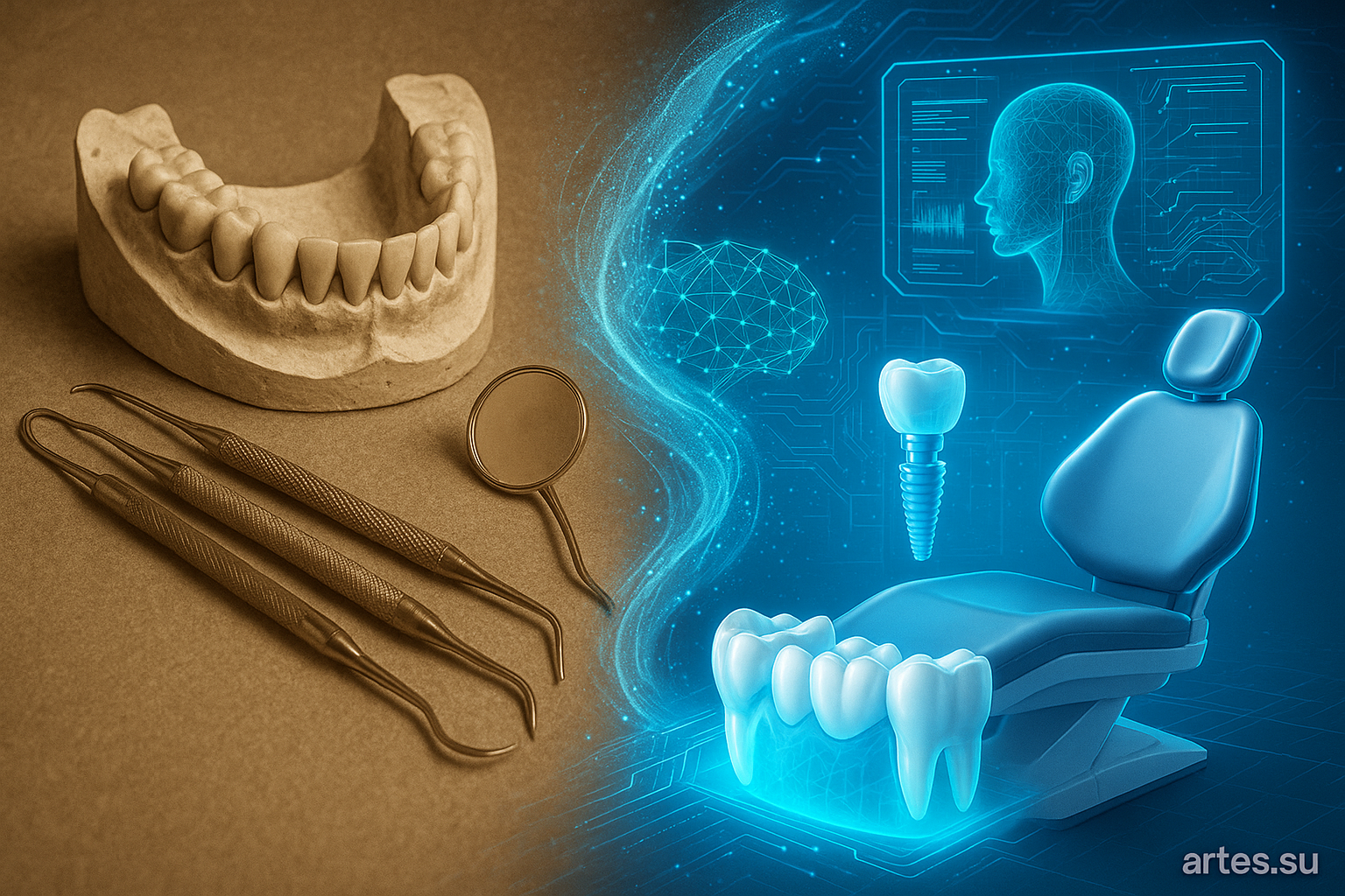 Будущее стоматологии: 3D-печать, искусственный интеллект и персонализированные протезы будущего